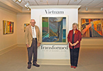 Hathia and Andy Hayes at Entry, Vietnam Transformed, The Art of Richard J. Olsen